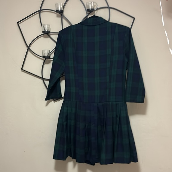 NWT Alexia Admor Jacki Plaid 3/4 Sleeve Blazer Dress 10 M - Picture 6 of 8